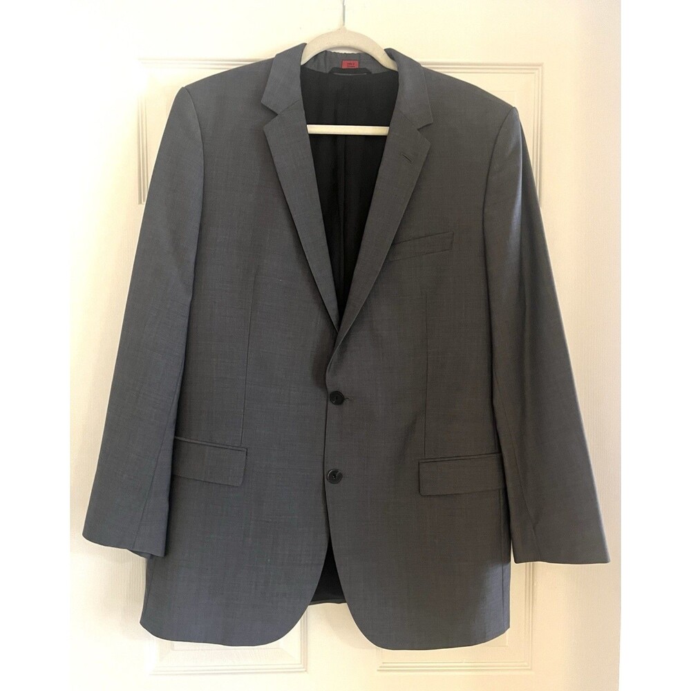Hugo Boss Aikonen Sports Suit Jacket  44R  90% Virgin Wool 10% Mohair Luxury EUC